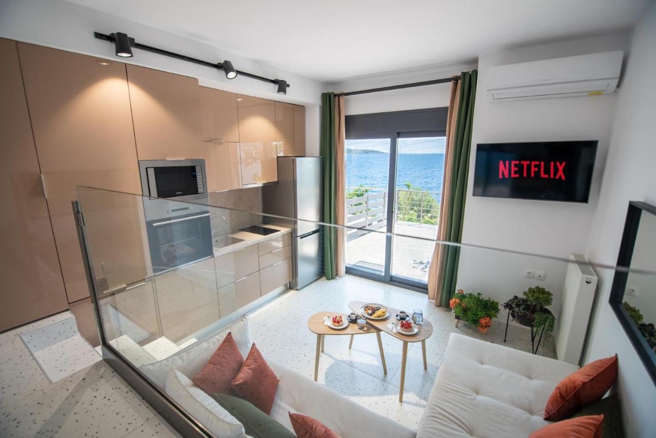 Anemos Seaside Apartment Неос-Мармарас Екстер'єр фото