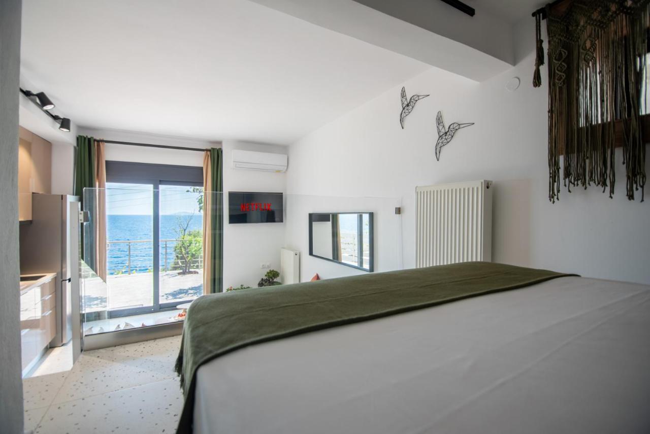 Anemos Seaside Apartment Неос-Мармарас Екстер'єр фото