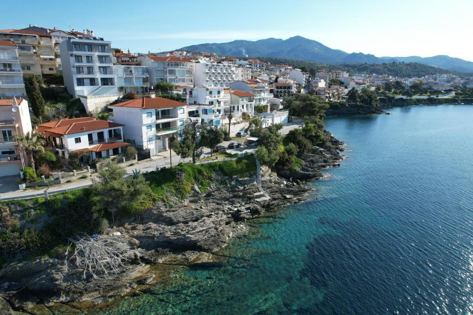 Anemos Seaside Apartment Неос-Мармарас Екстер'єр фото